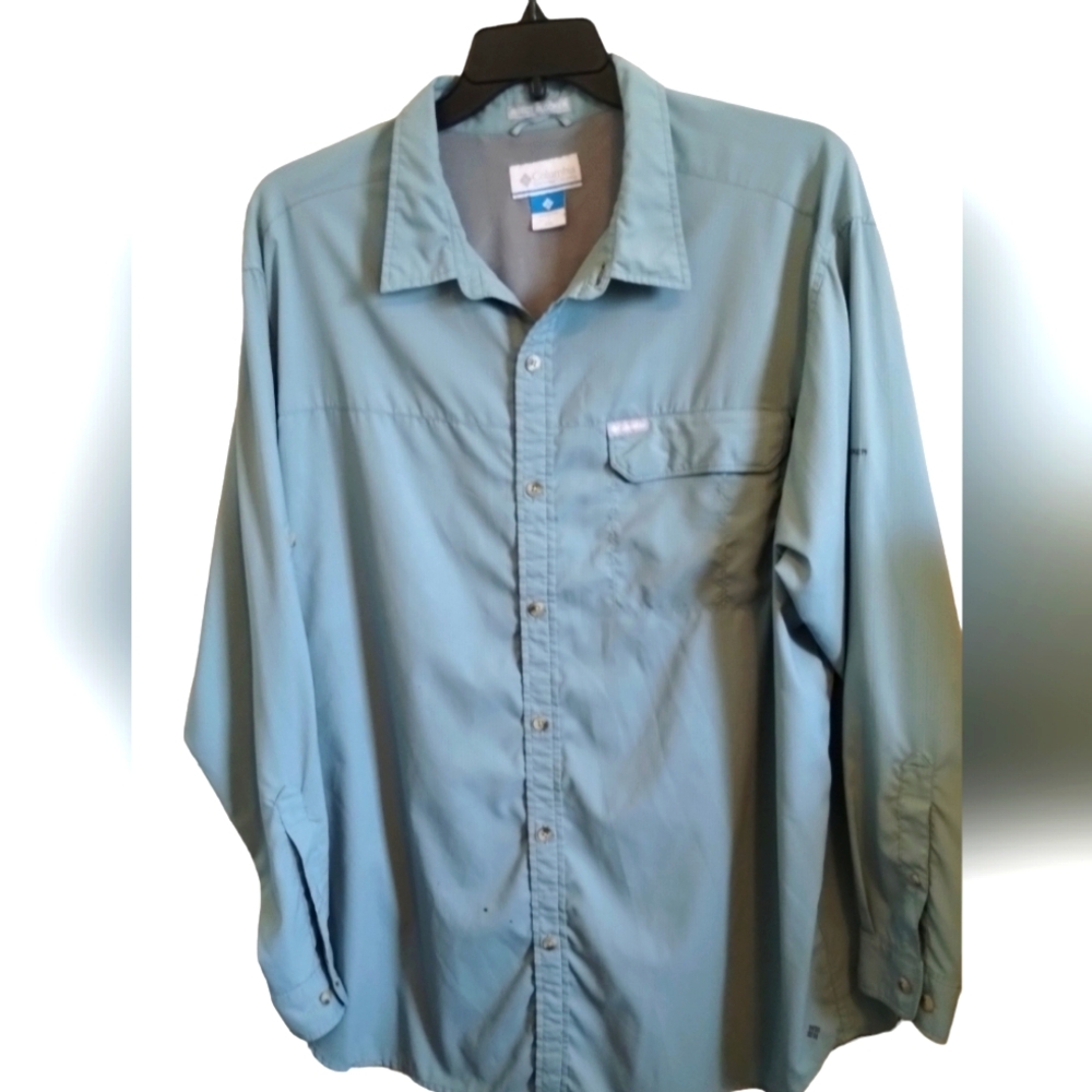 Big Men's Columbia Insect Blocker Shirt